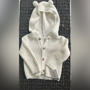 NWT Carters knit sweater 6m